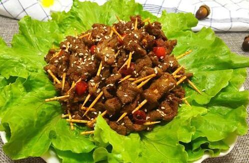 美味小吃，下酒菜——牙簽牛肉怎么做？