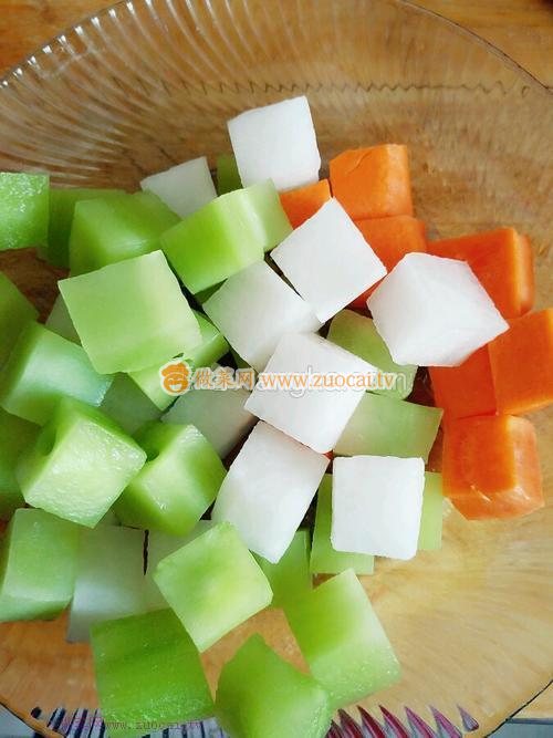 魔方蘿卜的做法