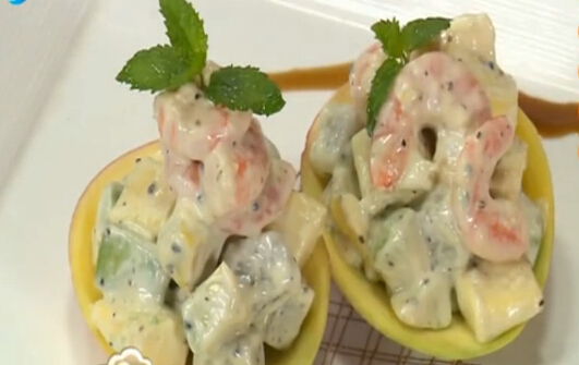 養(yǎng)胃開胃的牛油果甜蝦怎么做？