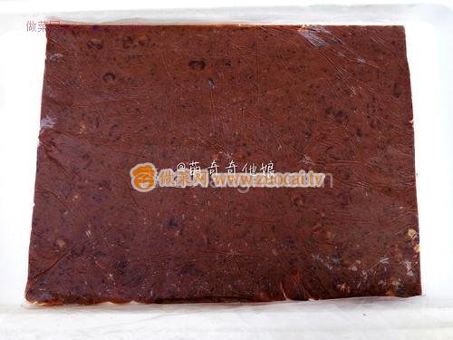 大理石紋豆沙土司的做法