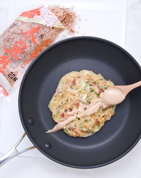 韓國風(fēng)味洋白菜煎餅怎么做？