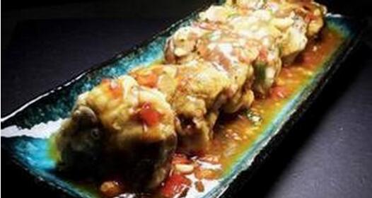 新品杭幫菜脆炸茄卷怎么做？