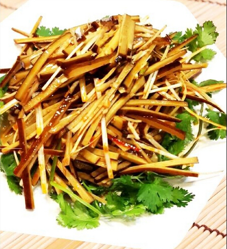 涼拌板橋豆干絲怎么做?