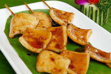 微波爐烤魷魚的做法