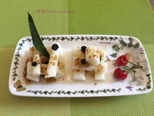 桂花山藥的做法