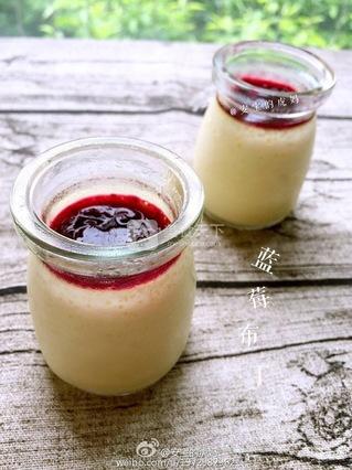 藍(lán)莓布丁的做法步驟：10