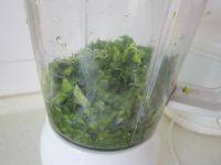 芹菜葉手搟面的做法步驟3