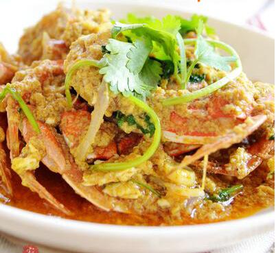 新鮮海鮮泰式醬香青蟹怎么做?