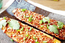 燒烤茄子的蒜蓉怎么做