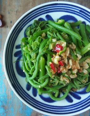 潤肺，和胃，通絡(luò)的涼拌南瓜藤怎么做？