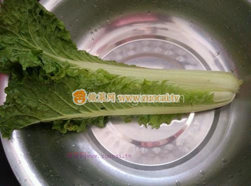 清炒長(zhǎng)白菜的做法