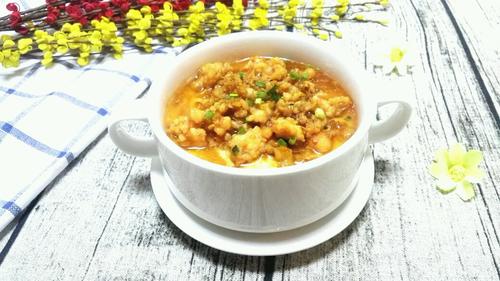 蝦泥豆腐的做法