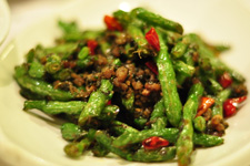 干煸四季豆的做法步驟