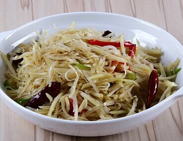 干煸土豆絲，干煸土豆絲的做法