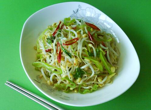 怎么做香辣綠豆芽？