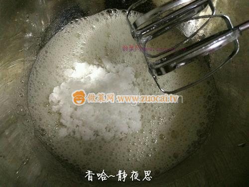 8寸戚風(fēng)蛋糕的做法