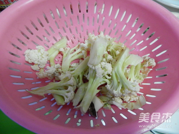 麻香有機(jī)花菜的做法