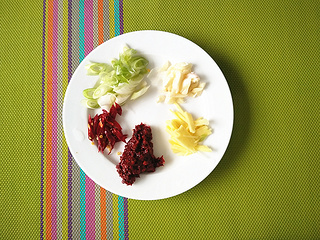 【回鍋肉豆干】的做法步驟:3