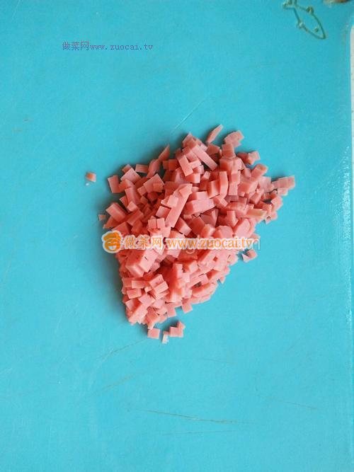 肉松火腿飯團的做法