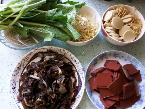 川味毛血旺(特辣版)的做法