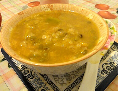 如何做南瓜綠豆湯？