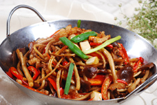 干鍋茶樹菇的做法