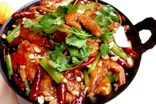 干鍋香辣蝦的做法