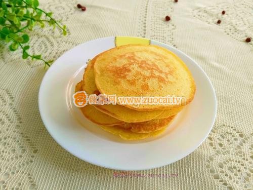奶香玉米餅的做法