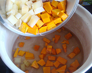 南瓜雪蓮果養(yǎng)生糊