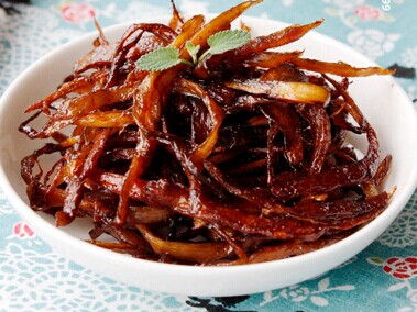 干煸手撕杏鮑菇