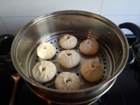 白蘿卜肉餡大包子的做法步驟15