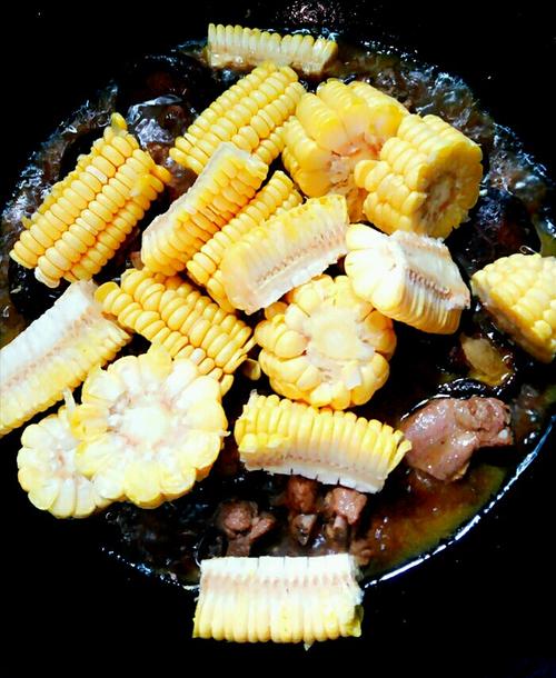 香菇玉米燒排骨的做法