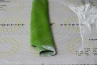 菠菜汁手搟面的做法步驟8