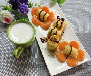 富貴黃金肉松卷的做法步驟:12