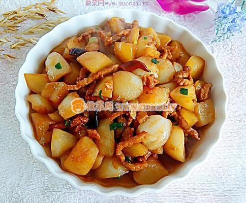 蘿卜燒肉的做法