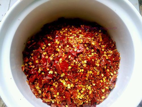 川式辣椒紅油的制作方法的做法