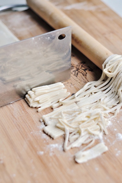 手搟面的做法步驟17