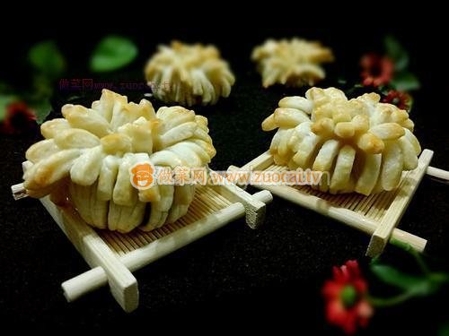 中式酥皮點(diǎn)心花開富貴的做法