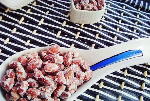 怎么做掛霜花生？