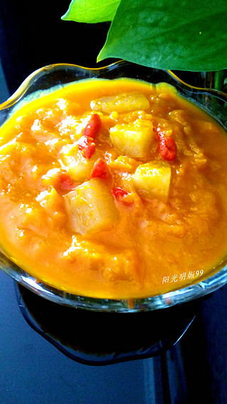 南瓜雪蓮果養(yǎng)生糊