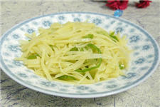 青椒土豆絲怎么做最好吃