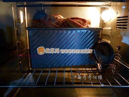 大理石紋豆沙土司的做法