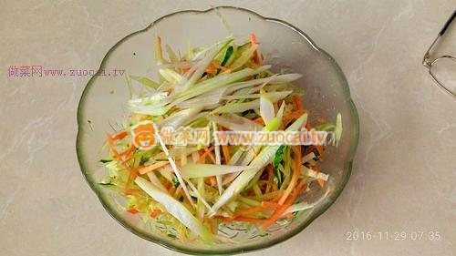 涼拌蘿卜絲的做法