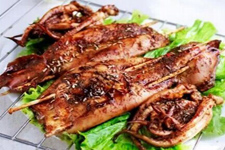 烤魷魚，烤魷魚的做法