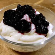 藍(lán)莓山藥泥的做法