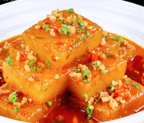 年夜飯菜譜推薦 紅燒冬瓜方塊的