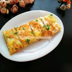 雞蛋肉松餅（電餅鐺版)的做法