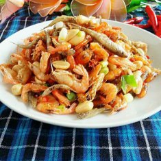 （簡(jiǎn)易版）香辣小魚(yú)小蝦的做法