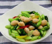 蘆筍釀百合的做法視頻