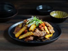 醬爆豆腐干炒肉絲的做法視頻